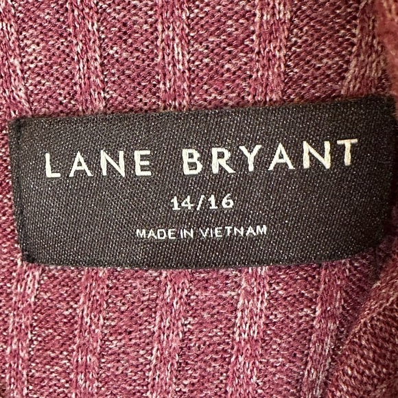 Lane Bryant Cozy Wine Colored Active Knit Lightweight Slouchy Hoodie
Sz 14/16 - Picture 6 of 10